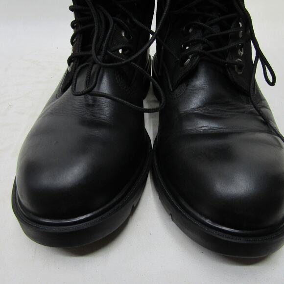 Timberland Mens Size 7.5 M Black Leather Lace Up Ankle Casual Shoes main image 10